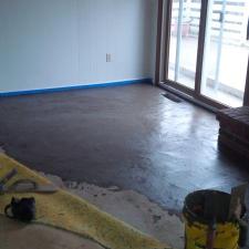 Concrete resurfacing interior