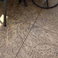 Decorative concrete install