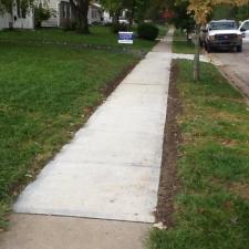 concrete sidewalks