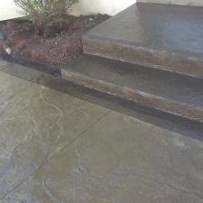 Decorative concrete overlay