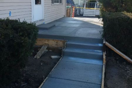 Residential concrete porch columbus oh